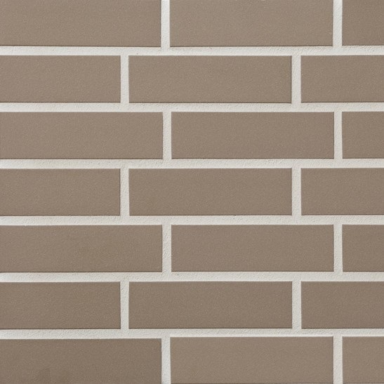 Плитка фасадная клинкерная Stroeher KERAVETTE CHROMATIC и FLAME 230 grau гладкая NF11, 240x71x11
