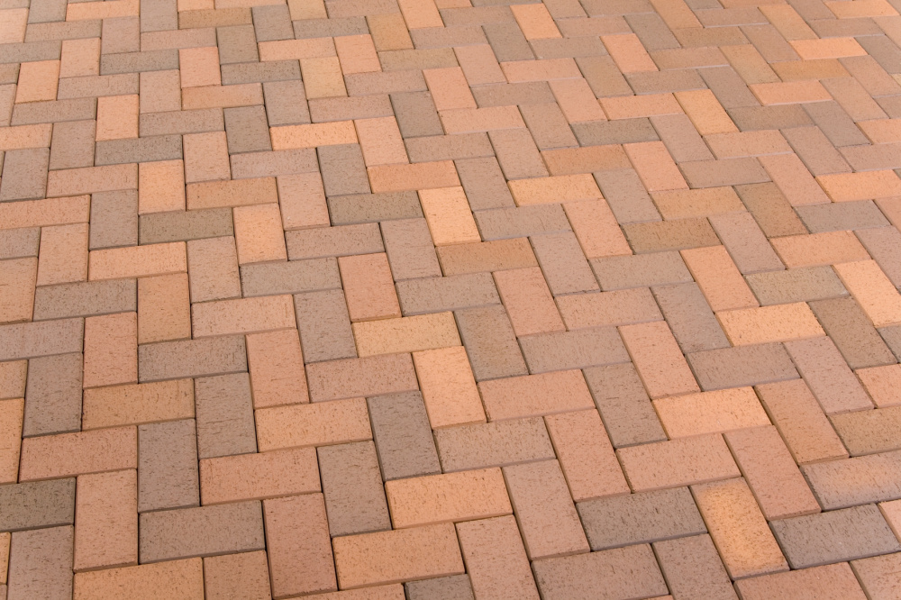 Тротуарная клинкерная брусчатка Feldhaus Klinker P203 Areno trigo 200x100x52