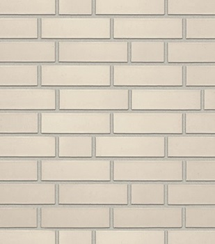 Плитка фасадная клинкерная ROBEN OSLO perlweis glatt белый перламутровый NF 240х71x14