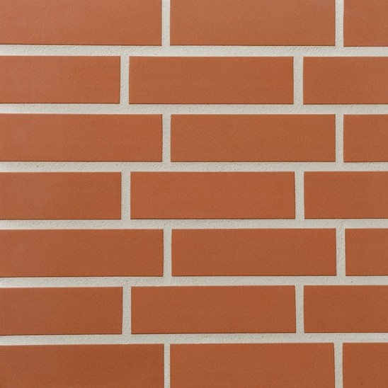 Плитка фасадная клинкерная Stroeher KERAVETTE CHROMATIC и FLAME 200 saumon гладкая NF11, 240x71x11