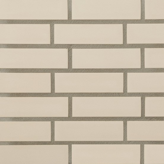 Плитка фасадная клинкерная Stroeher KERAVETTE CHROMATIC и FLAME 140 weib гладкая NF11, 240x71x11