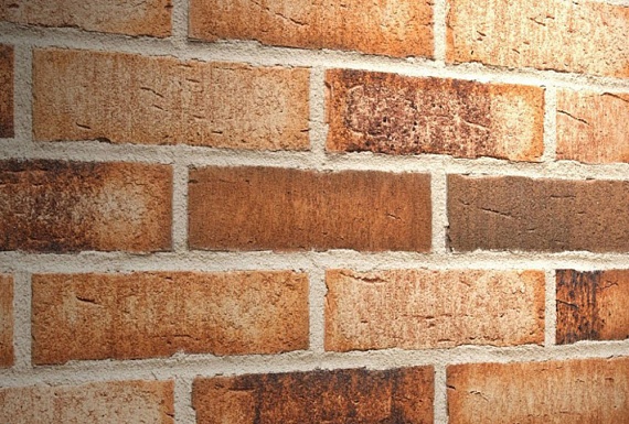 Плитка фасадная клинкерная Feldhaus Klinker R665NF14 Sintra sabioso binaro  рельефная, 240x71x14