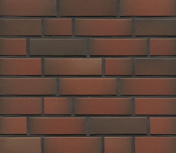 Плитка фасадная клинкерная Feldhaus Klinker R382NF14 Сerasi viva liso  рельефная, 240x71x14