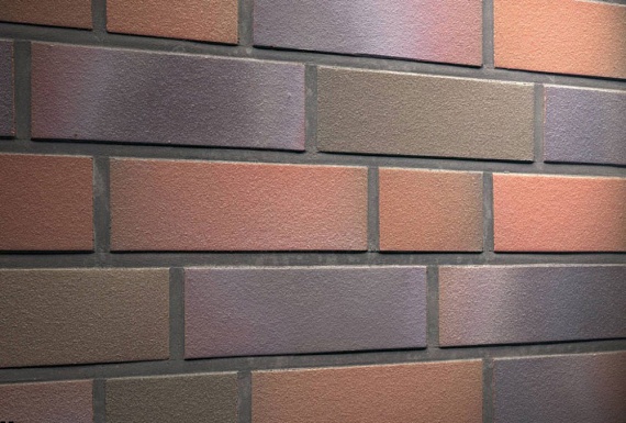 Плитка фасадная клинкерная Feldhaus Klinker R385NF14 Cerasi maritim гладкая, 240x71x14