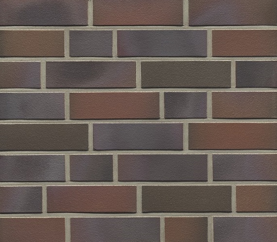 Плитка фасадная клинкерная Feldhaus Klinker R385NF14 Cerasi maritim гладкая, 240x71x14