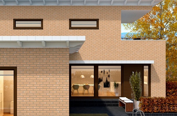 Плитка фасадная клинкерная Feldhaus Klinker R762NF14 Vascu sabiosa blanca рельефная, 240x71x14