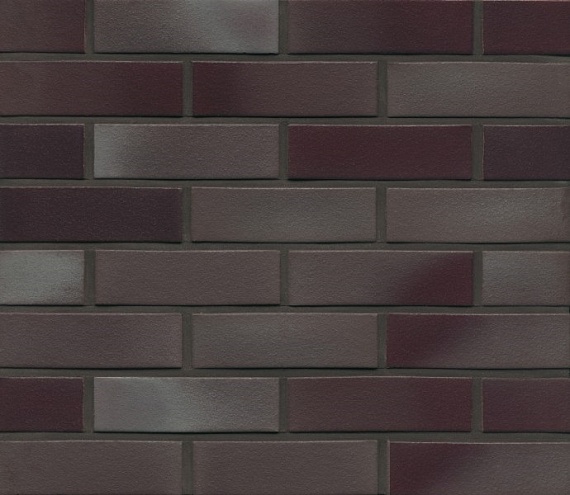 Плитка фасадная клинкерная Feldhaus Klinker R384NF14 Ferrum liso гладкая, 240x71x14