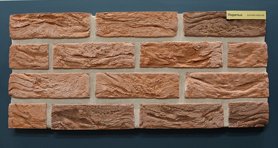 Кирпич ручной формовки Поречье WDF 215x50x65