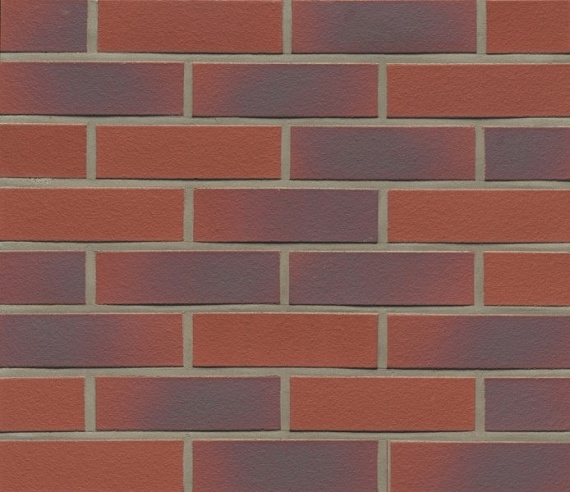 Плитка фасадная клинкерная Feldhaus Klinker R356NF9 Carmesi antic liso гладкая, 240x71x9