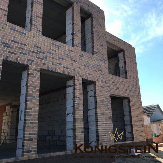 Кирпич облицовочный KONIGSTEIN Марксбург Кварц одинарный