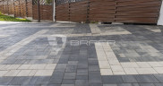 Тротуарная плитка БРАЕР Старый город Ландхаус, Color Mix "Вечер", h60