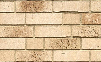 Клинкерный кирпич ручной формовки FELDHAUS KLINKER K914NF Vario Crema Sabbia