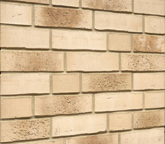 Клинкерный кирпич ручной формовки FELDHAUS KLINKER K914NF Vario Crema Sabbia
