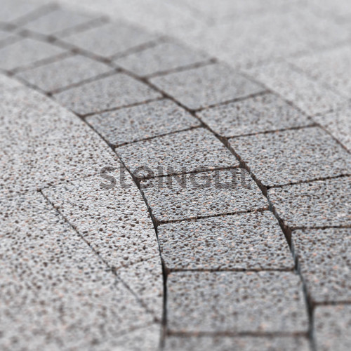 Тротуарная плитка Steingot Granit Premium Классика Арко Пепельный (Fumo Bello) 60 мм