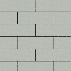 Тротуарная плитка SteinRus Аликанте, белый, гладкая 80 мм