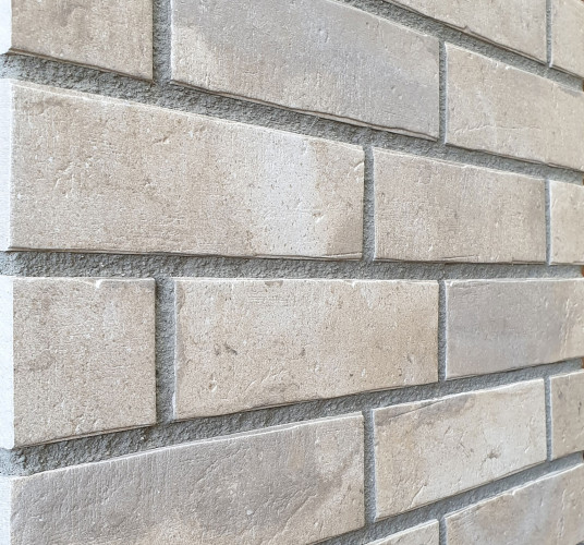 Фасадная плитка под кирпич Interbau Brick Loft INT 571 Vanille, 240х71х10