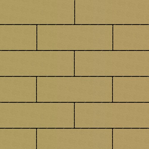 Тротуарная плитка SteinRus Аликанте, песочный, гладкая 80 мм