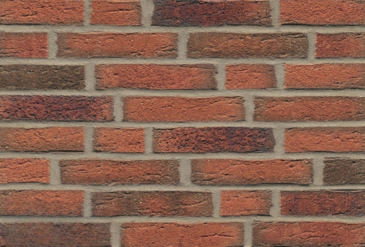Клинкерная плитка для фасада FELDHAUS KLINKER R687DF14 Sintra terracotta linguro
