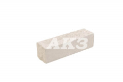 Гиперпрессованный угловой кирпич АКЗ Колотый (узкий) серый