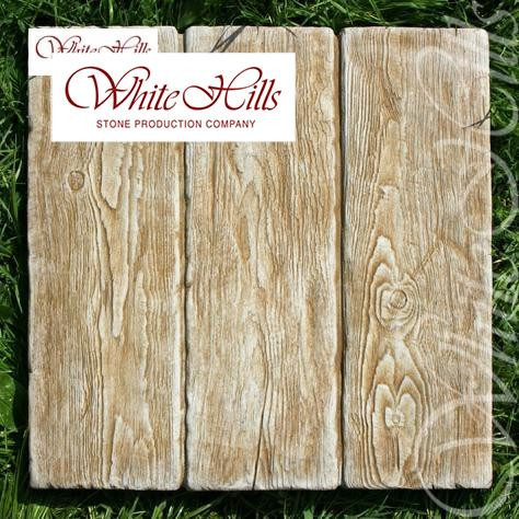 Тротуарная плитка Дощечки S906-24 White Hills