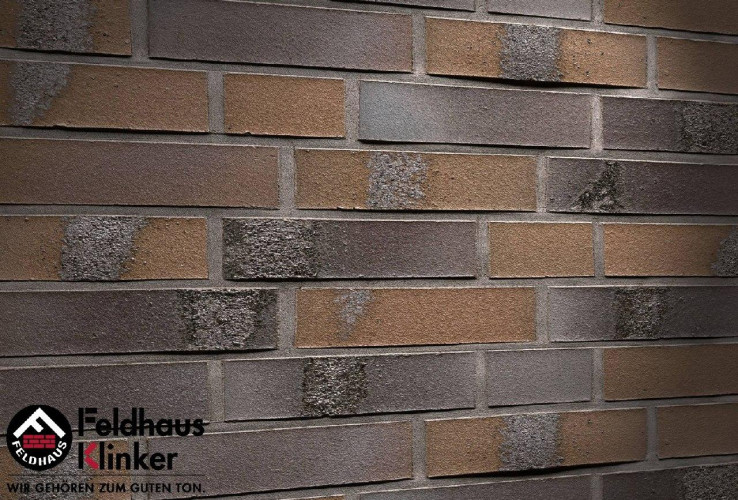 Клинкерный кирпич FELDHAUS KLINKER K564DF Carbona Geo Maritim
