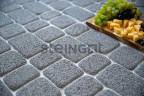 Тротуарная плитка Steingot Granit Premium Классика Пепельный (Fumo Bello) 60 мм