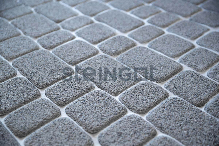Тротуарная плитка Steingot Granit Premium Классика Пепельный (Fumo Bello) 60 мм