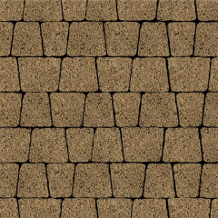 Тротуарная плитка SteinRus Аттика, Истра, backwash 60 мм