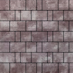 Тротуарная плитка SteinRus Бельпассо, colormix Мокко, гладкая 40 мм