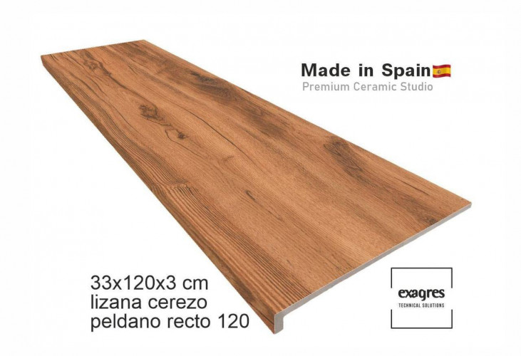 Ступень прямоугольная Exagres recto 120 big Lizana Cerezo, 1200х330x30
