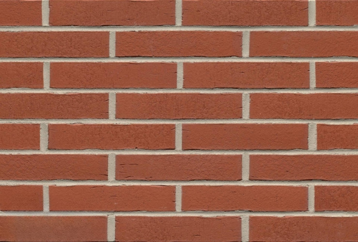 Клинкерная плитка для фасада FELDHAUS KLINKER R751DF14 Vascu carmesi