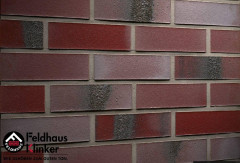 Клинкерный кирпич FELDHAUS KLINKER K563DF Carbona Ardor Rutila