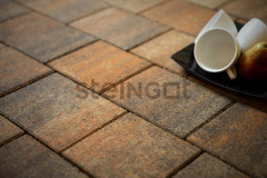 Тротуарная плитка Steingot Новый город Бронзовый камень (Stein Bronze) 80 мм