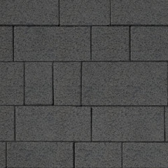 Тротуарная плитка SteinRus Инсбрук Тироль, черный, native 60 мм