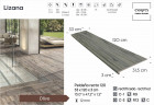 Ступень прямоугольная Exagres recto 120 big Lizana Olivo, 1200х330x30