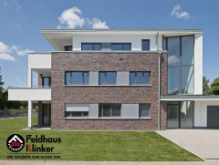 Клинкерный кирпич FELDHAUS KLINKER K560DF Carbona Ardor Colori