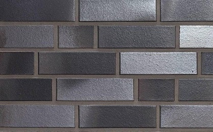 Клинкерный кирпич FELDHAUS KLINKER K518DF Geo Platinum Liso