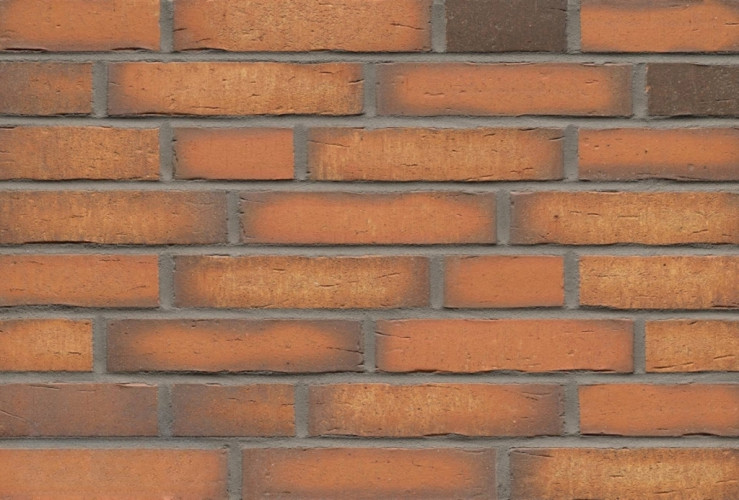 Клинкерная плитка для фасада FELDHAUS KLINKER R758DF14 Vascu terracotta
