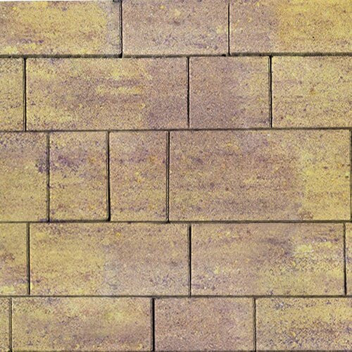 Тротуарная плитка SteinRus Инсбрук Тироль, colormix Тахель, гладкая 60 мм