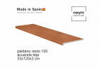 Ступень прямоугольная Exagres recto 120 big Acuarela Teja, 1200х330x30