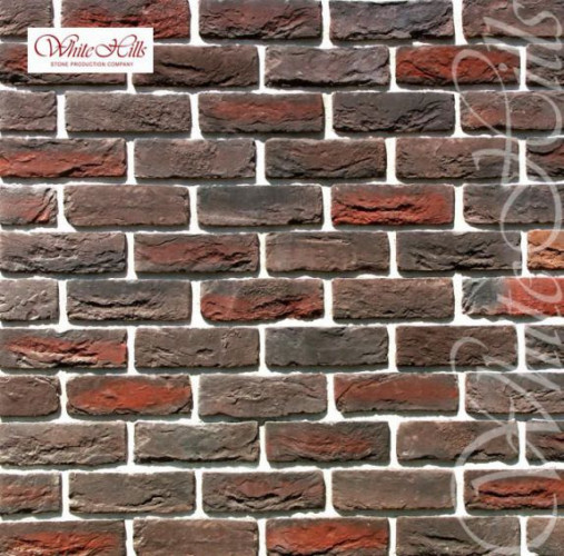 Фасадная плитка под кирпич Бремен Брик 306-40 White Hills