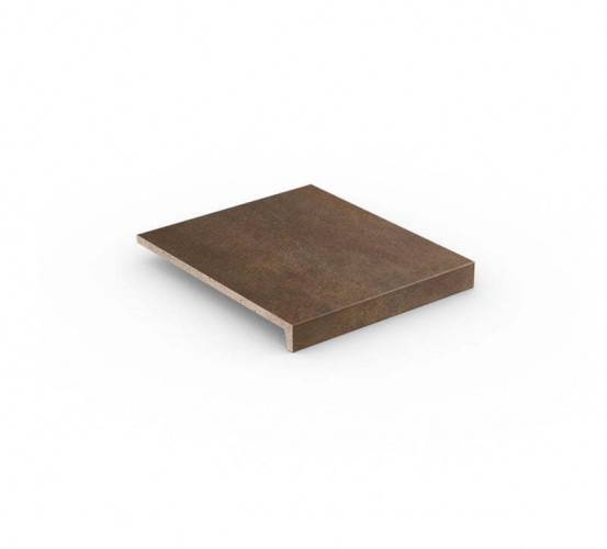 Cтупень прямоугольная рядовая Loftstufe Stroeher Keraplatte Aera 705 betone, 294x340x35х11
