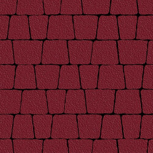 Тротуарная плитка SteinRus Аттика, винный, native 60 мм