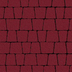 Тротуарная плитка SteinRus Аттика, винный, native 60 мм