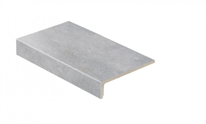 Ступень прямой угол Stroeher Zoe 970 grey, 294x175x52х10