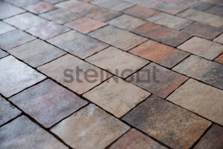 Тротуарная плитка Steingot Старый город Железный камень (Stein Ferro) 60 мм
