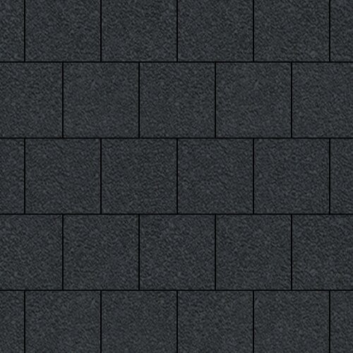 Тротуарная плитка SteinRus Валенсия, черный, native 80 мм