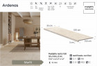 Ступень прямоугольная Exagres recto 120 big Ardenas Marfil, 1200х330x30