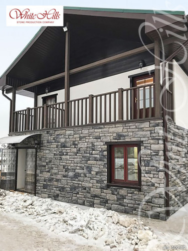 Фасадная плитка декоративный камень Данвеган 500-80 White Hills