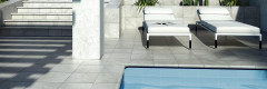 Ступень флорентийская угловая Exagres Petra 358 Gris, 330x330х14